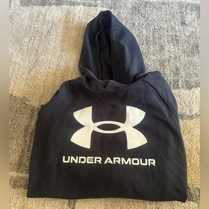 Under Armour Black and White Logo Sweatshirt